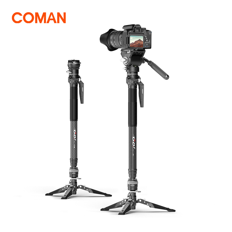 Camera Tripod Carbon - COMAN M1 PRO V5 Monopode en