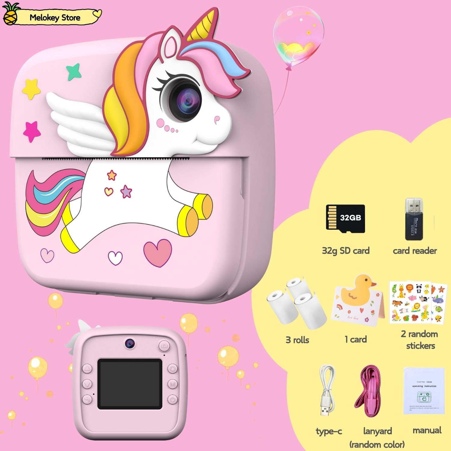 Photography Close Up - Imprimante d'appareil Photo Photo pour enfants,