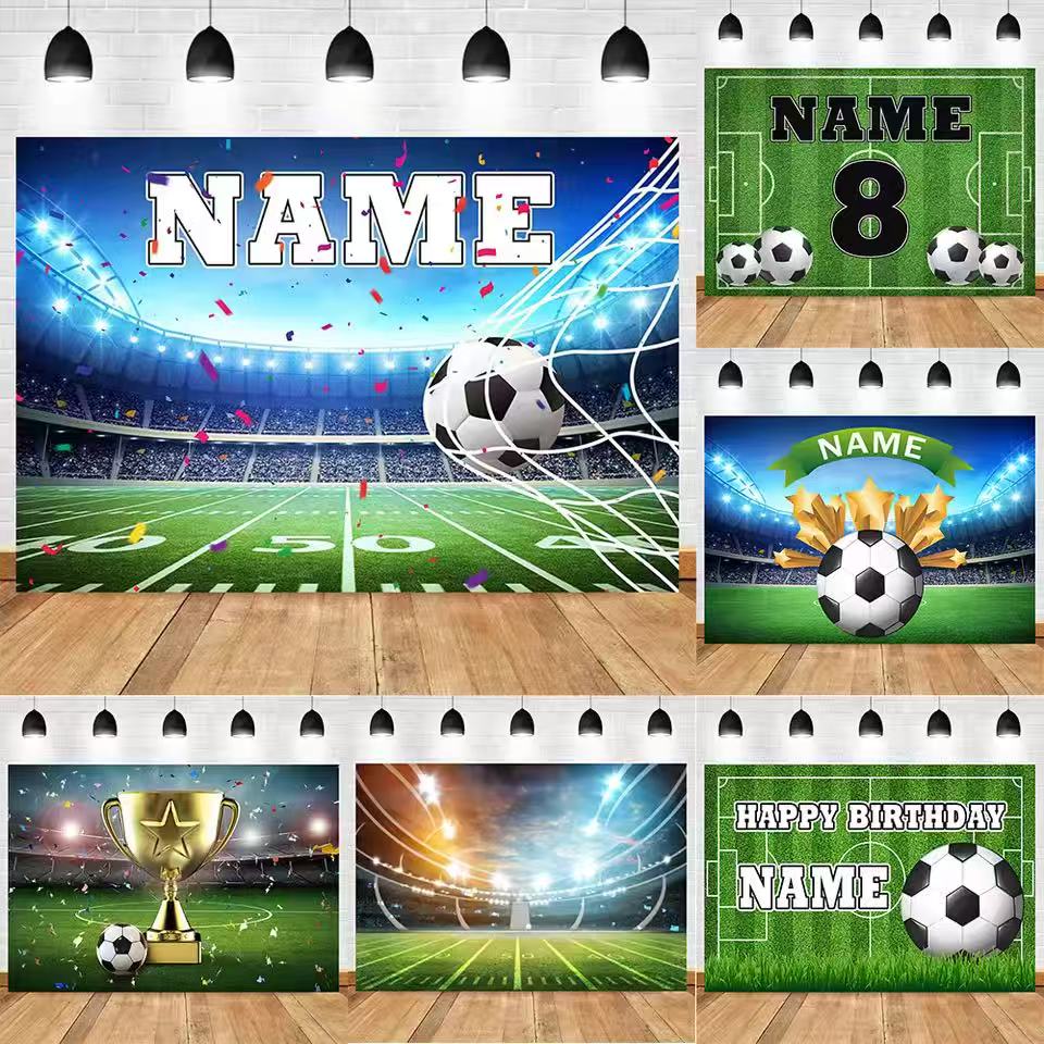 Photography Sport - Toile de fond de Football avec