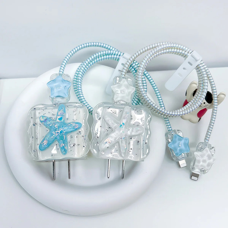 Tethering Cable Usb - Coréen mignon 3D cristal étoile USB