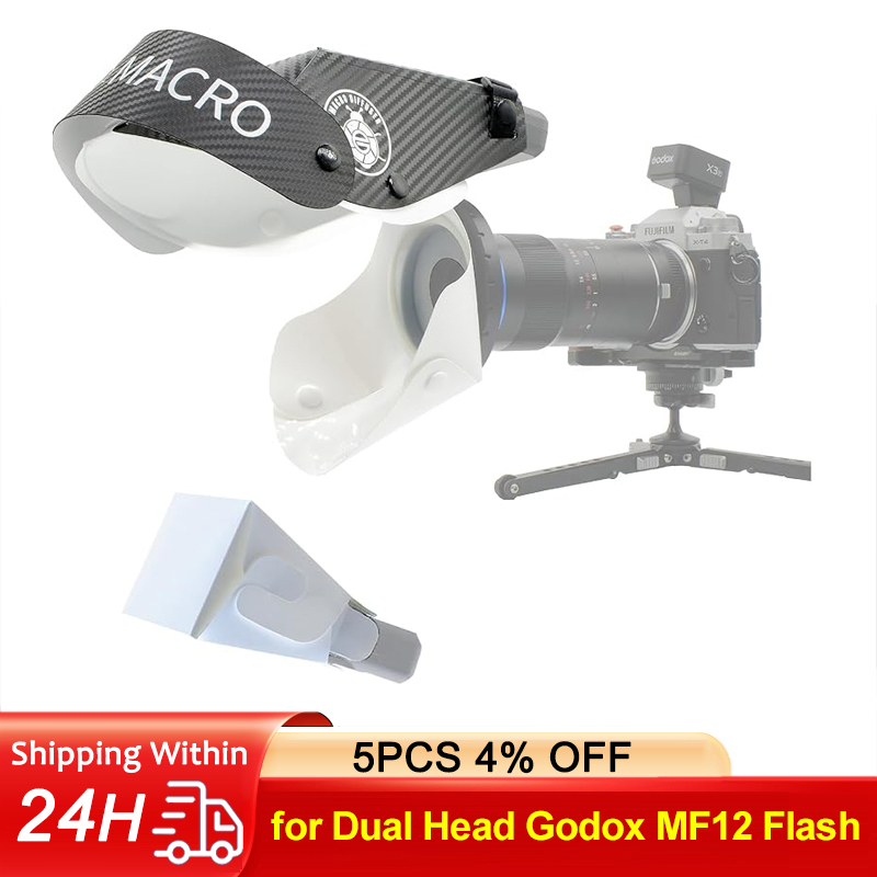 Photography Angle - Godox MF12-Diffuseur de Flash Macro, Objectif