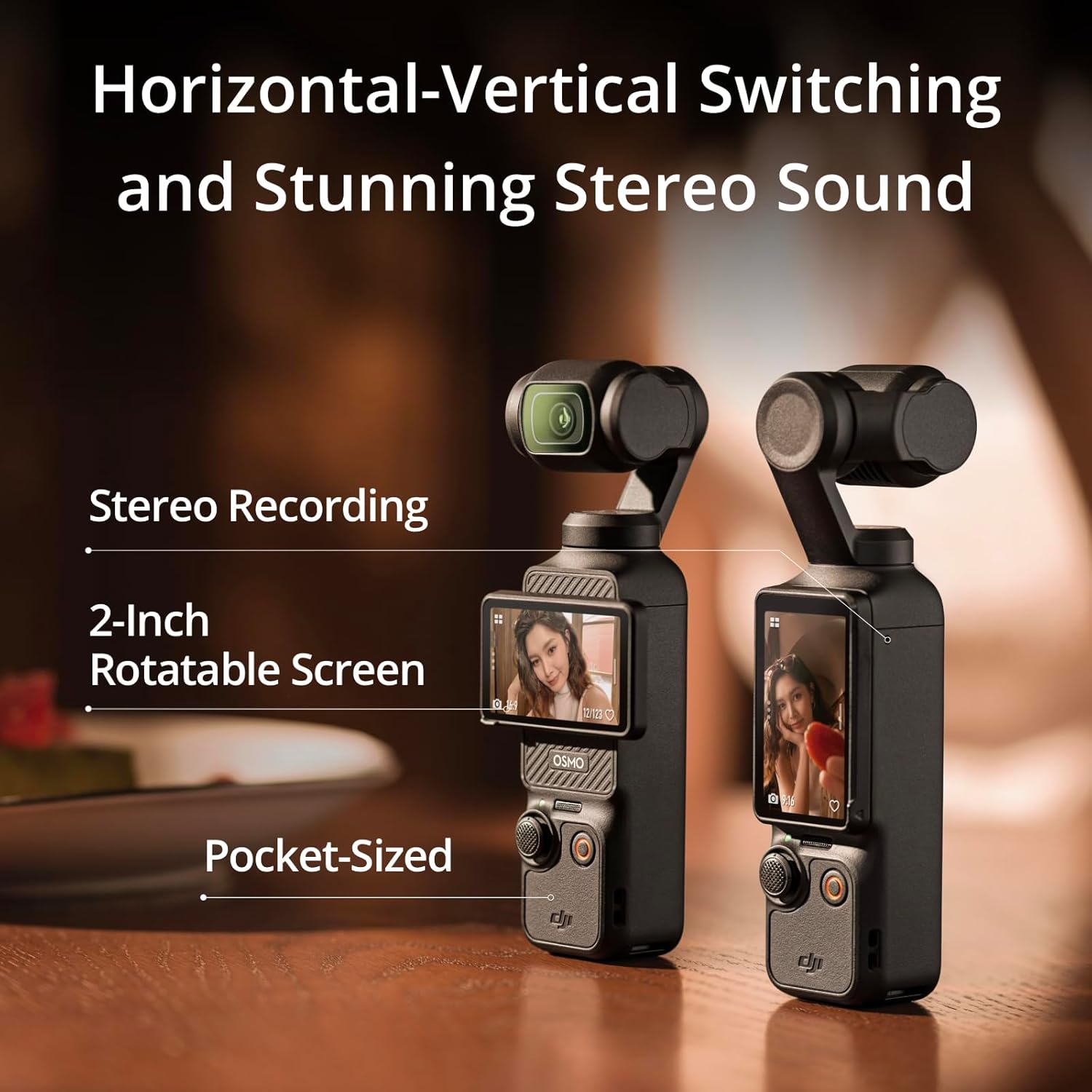 Caméra de vlog DJI Osmo Pocket - Photography Close Up avis et prix