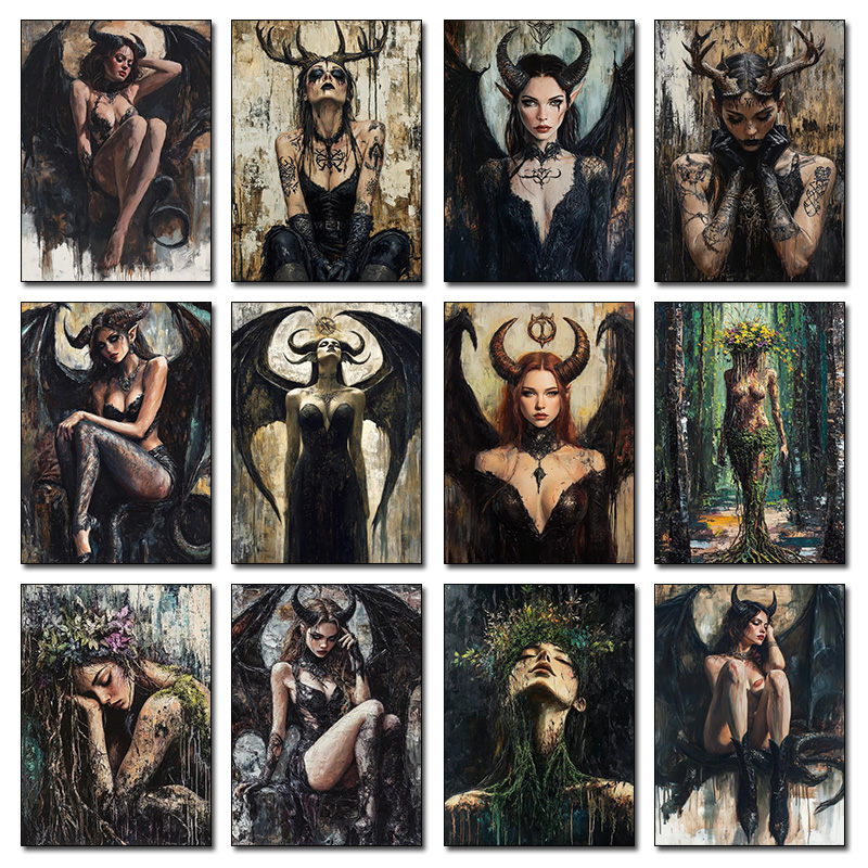 Belle impression d'art Lilith, - Photography Night avis et prix