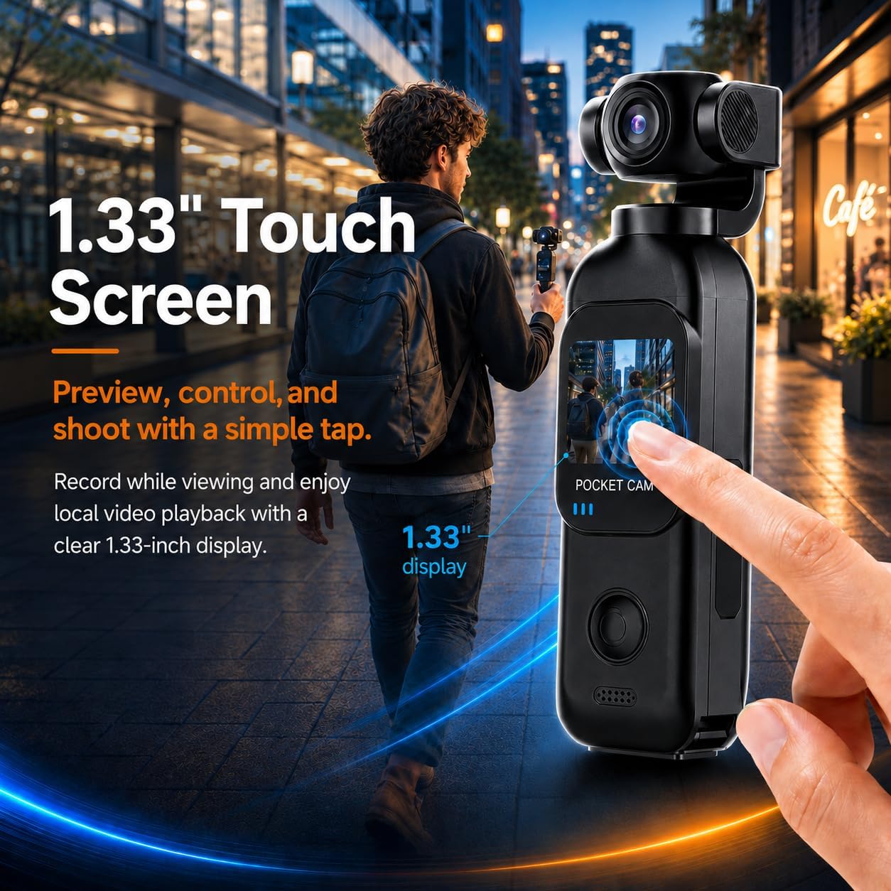 Caméra d'action 1080P HD avec  - Photography Ratio avis et prix
