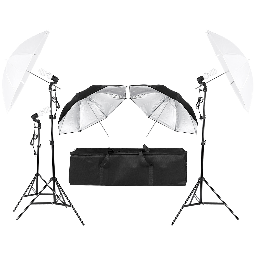 3*45W photographie Photo vidéo - Photography Umbrella Light avis et prix