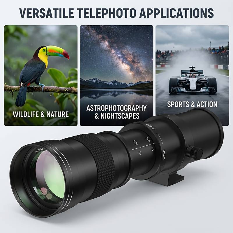 Objectif zoom téléobjectif moy - Photography Ratio avis et prix
