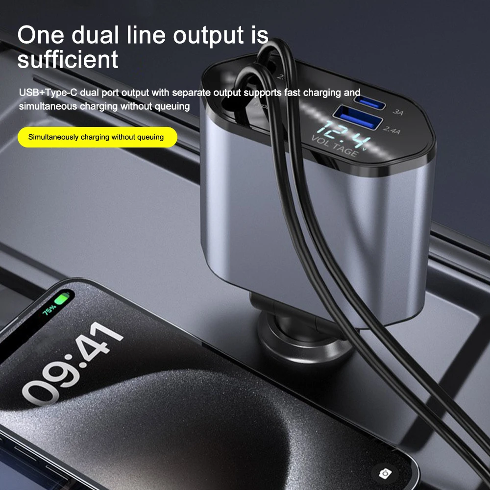 Adaptateur de chargeur de voit - Tethering Cable Usb avis et prix