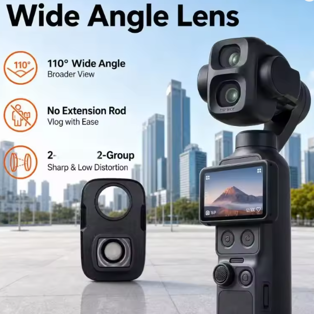 Pour DJI Osmo Pocket 4P, lenti - Photography Angle avis et prix