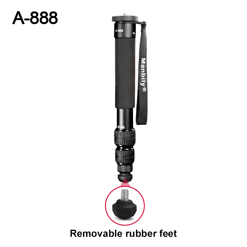 Manbily A-888 Monopode en alum - Camera Tripod Carbon avis et prix
