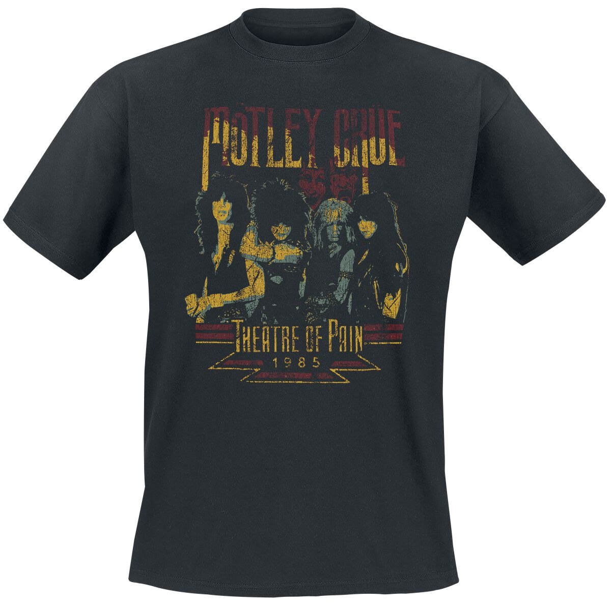 T-shirt Mötley Crüe Theatre of - Photography Basic avis et prix