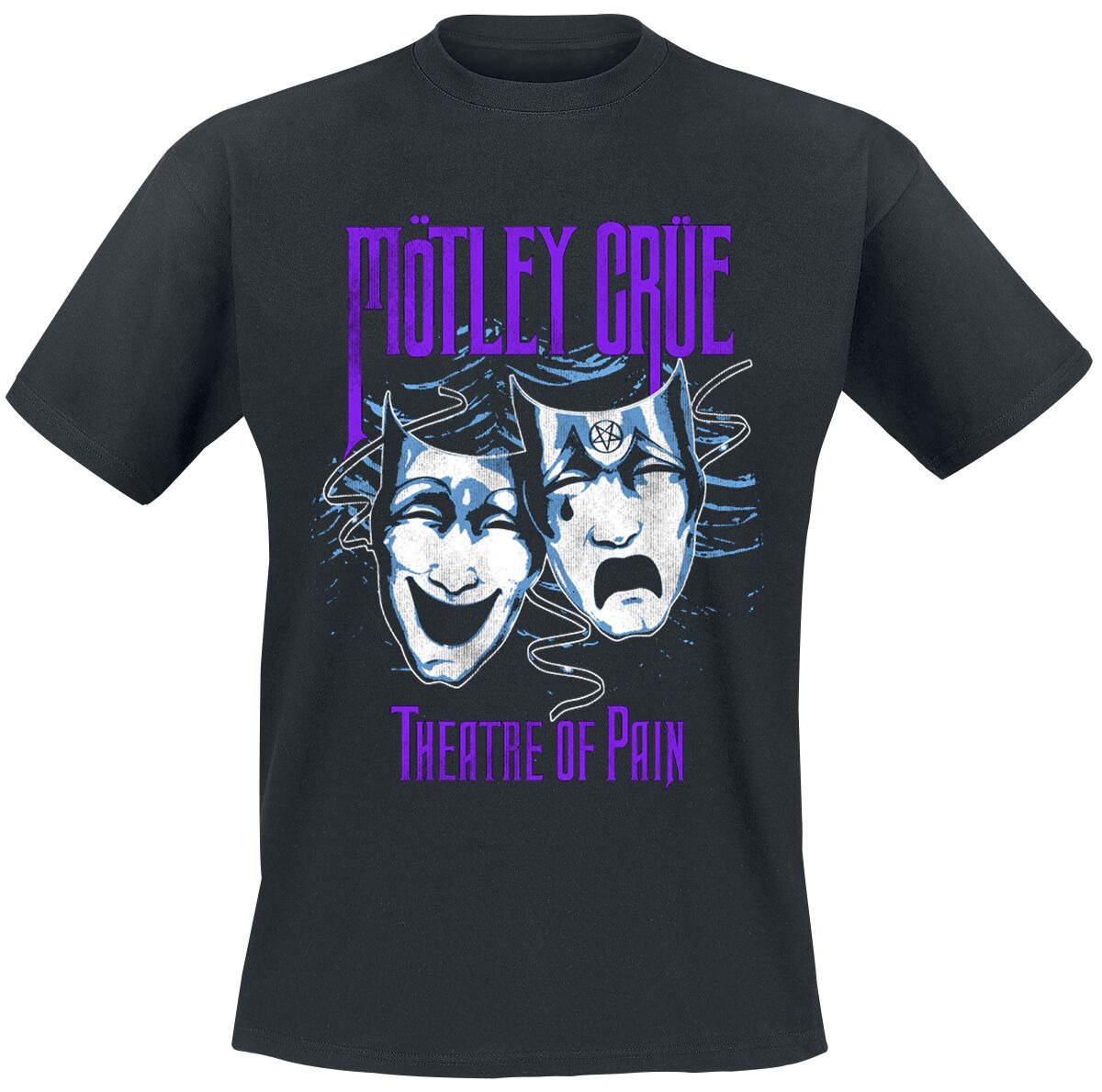 T-shirt Mötley Crüe Theatre of - Photography Basic avis et prix