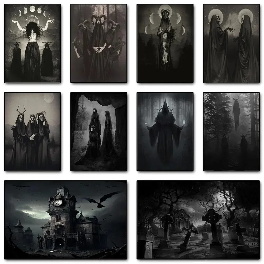 Affiches d'art Dark Academia B - Photography Night avis et prix