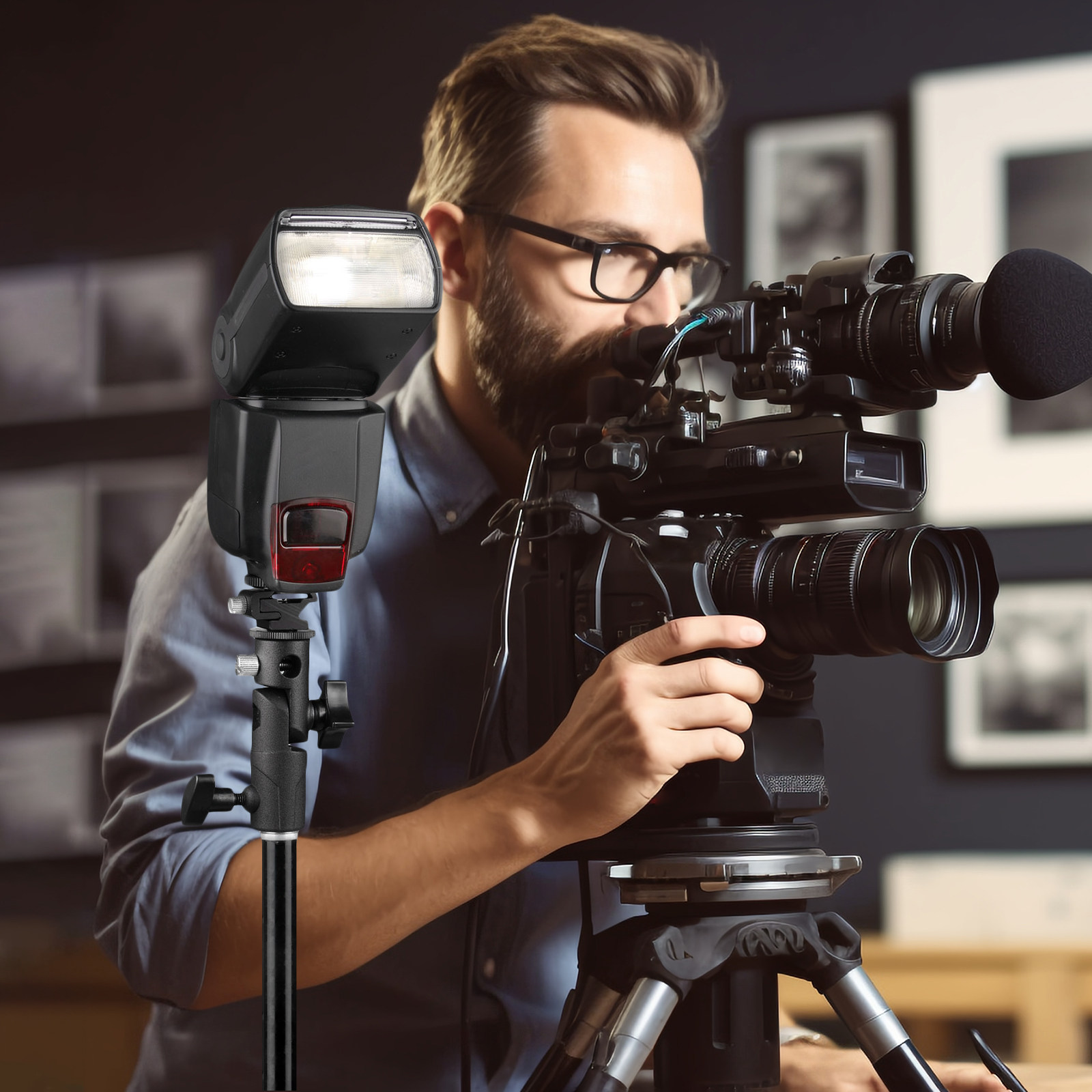 Support de flash en métal, sup - Photography Umbrella Light avis et prix