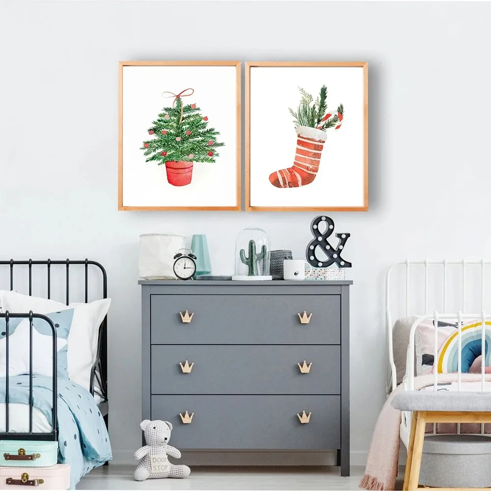 Dessin animé arbre de vacances - Photography Art avis et prix